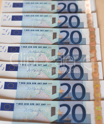 Euro (EUR) notes, European Union (EU)