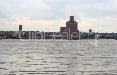 View of Birkenhead in Liverpool