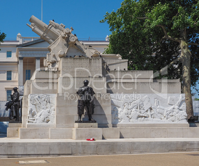 Royal artillery memorial in London