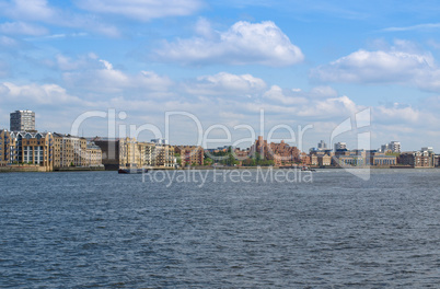 London docks