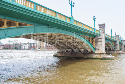 River Thames in London