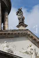 Gendarmenmarkt (Berlin, Germany): Statue of the French Church