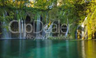 Plitvice Lakes National Park, Croatia. UNESCO world heritage sit