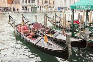 Gondola in venice in Italy