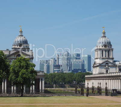 Canary Wharf in London