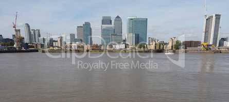 Canary Wharf in London