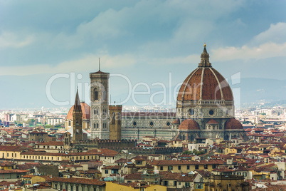 Florence Duomo and tower bell