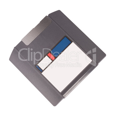 micro floppy disk isolated