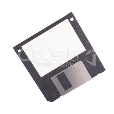 micro floppy disk isolated