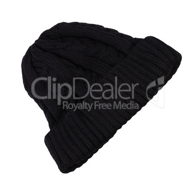 Warm Men black Cap