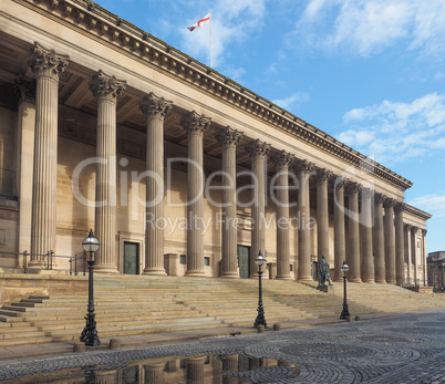 St George Hall in Liverpool