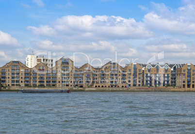 London docks