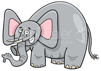 elephant cartoon character