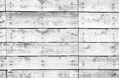 White wooden planks background