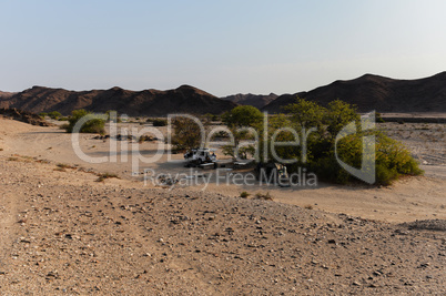 Etosha-Nationalpark Zelt Camp in Namibia Südafrika