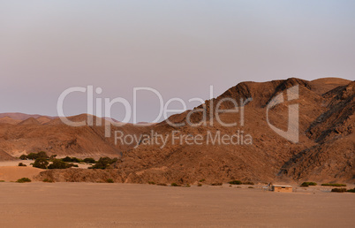 Etosha-Nationalpark Berg Landschaft in Namibia Südafrika