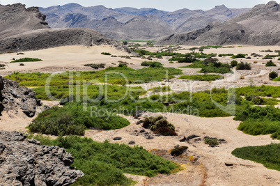 Etosha-Nationalpark Berg Landschaft in Namibia Südafrika