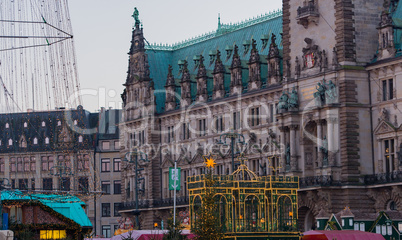 Christmas Market in Hamburg