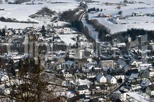 Landscape from a german city