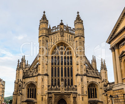 Bath Abbey in Bath