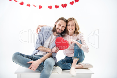 Young couple in love