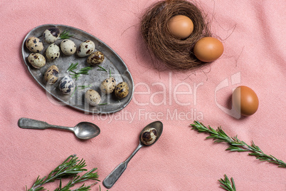 Eggs and old cutlery