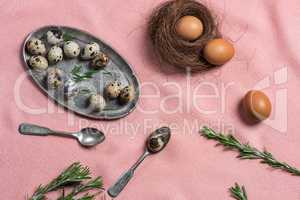Eggs and old cutlery