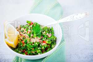 Quinoa tabbouleh salad