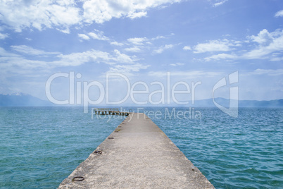 Dock in the lake