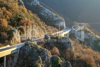 Highway in mountain