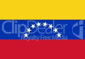 Fahne von Venezuela