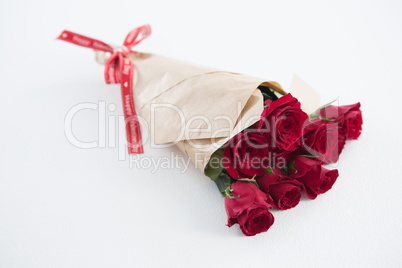 Bunch of red roses