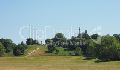 Royal Observatory hill in London