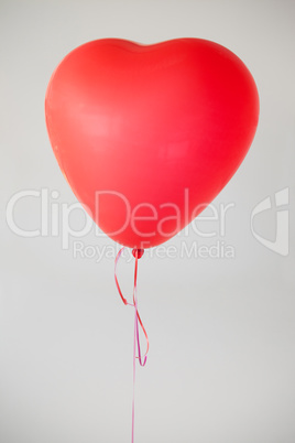 Heart-shaped red balloon