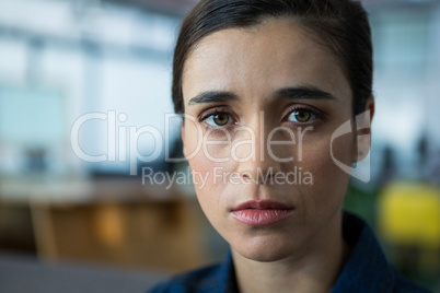 Portrait of business woman in office