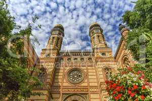 Dohany street synagogue, the great synagogue or tabakgasse synagogue, Budapest, Hungary