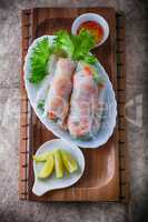 Vietnamese Rice Paper Rolls