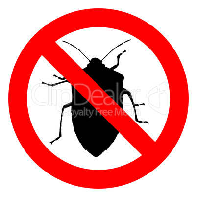 No bugs sign