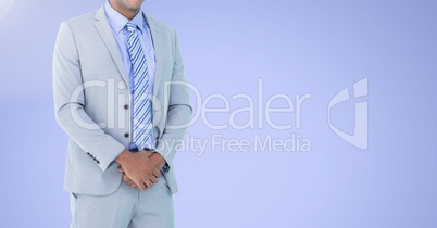 Businessman Torso against neutral background