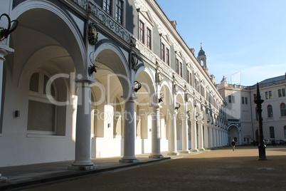 Innenhof Schloß in Dresden