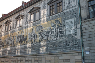 Augustusstraße am Schloßplatz in Dresden