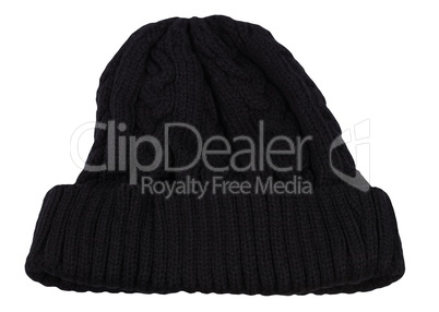 Warm Men black Cap