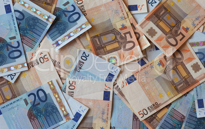 Euro (EUR) notes, European Union (EU)