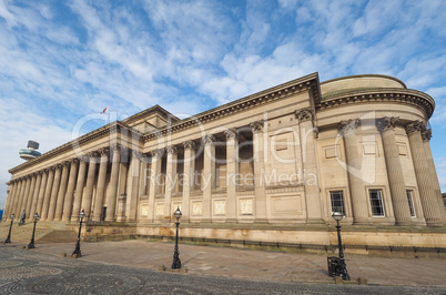 St George Hall in Liverpool