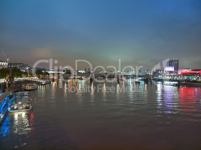 River Thames in London