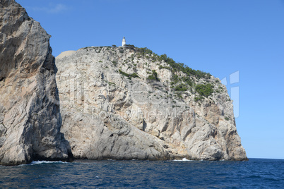 Leuchtturm an der Formentor-Halbinsel, Mallorca