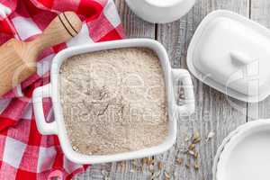 Wholemeal flour