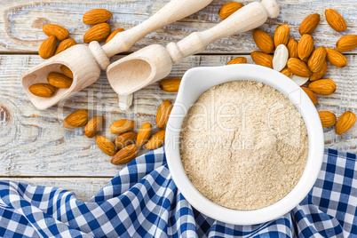 Almond flour and nuts