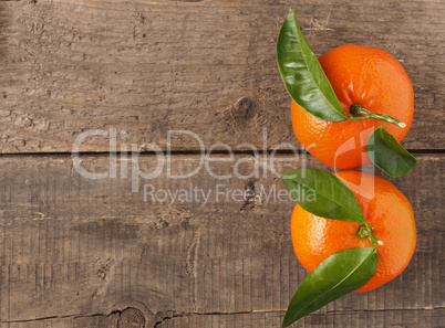 Organic orange fruits