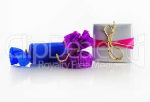 Bright colorful gift boxes